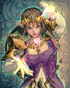 Twilight Princess Characters, Zelda Drawing, Princess Art