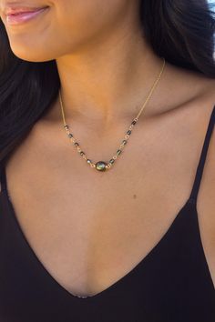 "Looking for something unique and different? This beautiful necklace displays a nice and small Tahitian Pearl paired with small and dainty tahitian keshis pearls . ✨This Listing is for Sterling Silver. For the Gold-filled necklace is click on the following link: Length : 17-18\" if you need a different size please specify at checkout . There is an extender on the back to make it more versatile and can be adjusted slightly about 1\" . Description ✨Tahitian pearls: Size : 8-9mm small and dainty si Handmade Tahitian Pearl Necklace Gift, Single Strand Tahitian Pearl Jewelry With Round Beads, Tahitian Pearl Drop Necklace With Round Beads, Tahitian Pearl Drop Jewelry With Round Beads, Tahitian Pearl Chain Necklace With Round Beads, Tahitian Pearl Chain Necklace, Tahitian Pearls Jewelry, Necklace Displays, Tahitian Pearl Pendant