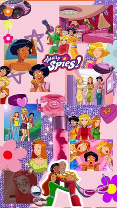 an image of various cartoon characters in different colors and sizes, with the caption that says