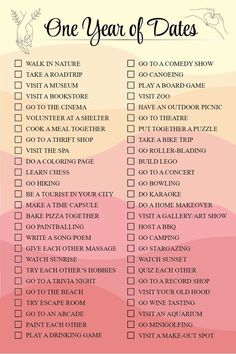 365 Date Ideas, Romantic Things I Want To Experience List, Cute Home Date Ideas, Aesthetic Dates, Things To Do With Your Boyfriend, Creative Date Night Ideas, Date Night Jar, Romantic Date Night Ideas, Creative Dates