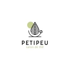 a logo for a salon that is designed to look like a plant