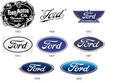 an image of ford emblems