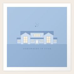 Somewhere in Utah - Residential Architecture Art Print by Alyssa Marie | Society6