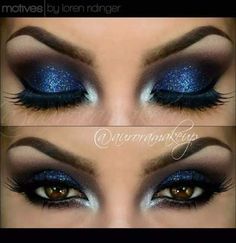 Xv Makeup, Makeup Silver, Make Up Sposa, Khol Eyeliner, Blue Smokey Eye, Silver Makeup, Makeup Tip, Carnival Makeup, Makijaż Smokey Eye