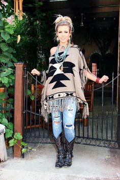 Southwestern Womens Clothing, Native Outfits Modern, Boho Western Womens Clothing, Cowboy Woman Outfits, Boho Cowboy Boots, Cowgirl Attire For Women, Western Style Clothing For Women, Over 50 Western Fashion, Western Fashion For Women Over 50