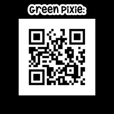 a black and white photo with the text green pixe