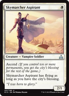 Skymarcher Aspirant Minas Tirith, Blue Deck, Elf Druid