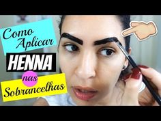 COMO APLICAR HENNA NAS SOBRANCELHAS EM CASA! - YouTube Makeup Studio Decor, Makeup Studio, Studio Decor, Rapunzel, Henna, Snapchat, Manicure, Make Up