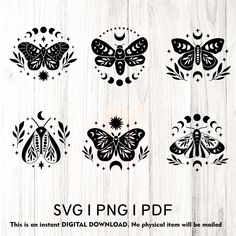 butterflies svg files are available for use in this project