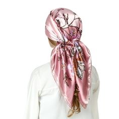 This scarf is suitable for any occasions and seasons, attend a party, family travel, or go to work suitable for you in different occasions to wear. It can be widely used as a headdress, hand band, wrist band, waist band, neckerchief, hijab,beach scarf and even a beautiful accessory tied onto your handbag. Size: L.  Color: Multicolor.  Gender: female.  Age Group: adult. Scarf For Hair, Women Sleeping, Hair Wrapping, Sleep Hairstyles, Beach Scarf, Ladies Head Scarf, Silk Scarf Hair, Check Scarf, Satin Scarf