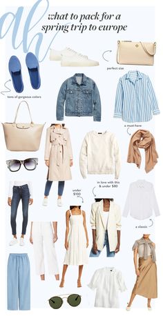 Spring Travel Outfits 2023, What To Wear In Spring 2023, Spring Outfits For Europe Trip, Clothes For Europe Trip Spring, Capsule Wardrobe Rome Spring, Outfit Ideas For Europe In Spring, Outfit For Italy Spring, Florence Spring Outfits, Travel Capsule Wardrobe Spring Europe 2023