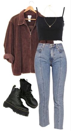 Moda Hippie, Look Grunge, Mode Boho, Swaggy Outfits, Looks Chic, Edgy Outfits