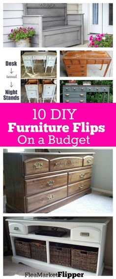 the top ten diy furniture flips on a budget