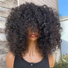 Category:Human Hair Capless Wigs; Gender:Women's; Wig Type:Party Wig,Natural Wigs; Occasion:Birthday,Vacation,Party / Evening,Daily Wear; Age Group:Adults; Wig Length Range:8-20; Color Shade:Natural Black; Density:180%,150%,200%; Origin of Hair Donors:Brazilian Hair; Hair Material:Remy Human Hair; Cap Construction:Capless; Texture:Curly; Heat Resistant:Yes; Listing Date:04/22/2022; Cap Circumference:; Front to Back:; Nape of Neck:; Side to Side Across Forehead:; Side to Side Over Top:; Temple to Fluffy Curly Hair, Hair Color Images, Dunner Wordend Haar, Monofilament Wigs, Cheap Human Hair, Remy Human Hair Wigs, Natural Wigs, Curly Human Hair Wig, Wig With Bangs