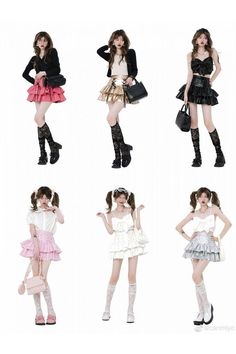 Pose Mannequin, Kawaii Skirt, Pose Fotografi, Skirt Fabric, Weekly Outfits, A Skirt