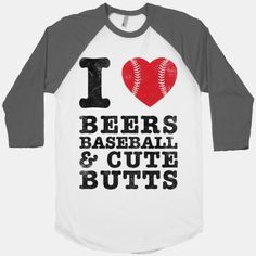 I Heart Beers Baseball And Cute Butts Dodgers Shirts, Silly Shirt, Makeup Clothes, Love To Shop, Kid Tees, Girls Best Friend, 404 Page Not Found, Go Shopping, Custom Clothes