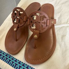 Great Condition Tory Burch Miller Sandals Tory Burch Miller Sandal, Tory Burch Shoes, Women's Shoes Sandals, Tory Burch, Shoes Sandals, Women Shoes, Sandals, Customer Support, Full Service