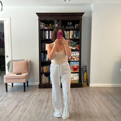 Super Comfy & Soft Pajama Bottoms! Only Reason I’m Selling Is Because I Preferred A Small And Couldn’t Return Them. Never Worn Only Tried On. (For Reference I’m 5ft And I Wear Xs-M) Striped Pajama, Carly Jean Los Angeles, Striped Pyjamas, Soft Pajamas, Pajama Bottoms, Women's Intimates, Capri, Pajamas, Angeles