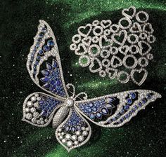 Things To Do In Vegas, Gemstone Brooch, Fish Jewelry, Gems Bracelet, Diamond Jewelry Designs, Bird Jewelry