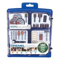 Brand Name: Dremel Material: Metal Product Type: Rotary Accessory Kit Blade Length: 1-1/2 in. Power Tool Accessories, Dremel 4000, Dremel 3000, Dremel Accessories, Dremel Tool, Popular Christmas Gifts, Rotary Tools, Rotary Tool, Dremel