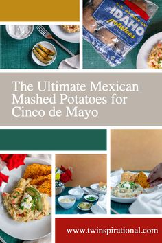 Mexican Mashed Potatoes Mexican Mashed Potatoes, Mashed Potatoes Recipe, Idaho Potatoes, Mexican Spices, Mashed Potato Recipes, Mashed Potato, Traditional Mexican, Potatoes Recipe, Spices And Herbs