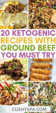 20 ketogenic recipes with ground beef you must try