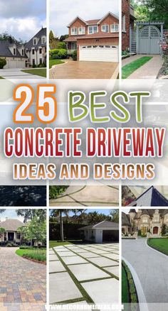 the 25 best concrete driveway ideas and designs for homeownership com, inc