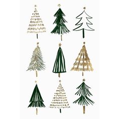 Evergreens I Poster Print by Isabelle Z Image 1 Minimal Christmas Card, Winter Prints, Christmas Phone Wallpaper, Pine Trees, Christmas Wallpaper, Christmas Inspiration, The Holiday Aisle, Christmas Cheer