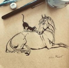 Horses Sketch, American Traditional Tattoo Ideas, Horse Art Drawing, Traditional Tattoo Ideas, Horse Sketch, Animal Drawings Sketches, Canine Art, Horse Drawings, American Traditional Tattoo