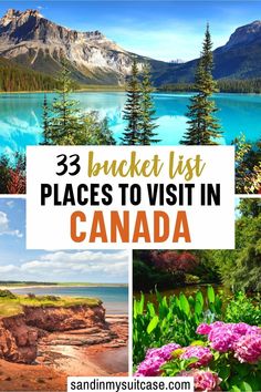 the best places to visit in canada