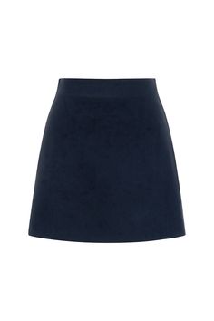 Blue Short Lined Mini Skirt, Affordable Mid-rise Dark Wash Mini Skirt, Blue Stretch Mid-rise Mini Skirt, Non-stretch Blue Mini Skirt, Blue Non-stretch Mini Skirt, Contrast Outfit, Navy Skirt, Skirts Women, Stocking Fillers For Her