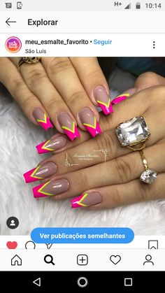 Summer Nails, Nail Designs, Pins, Design