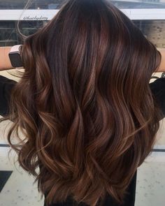 Dark Chocolate Hair Color, Dark Chocolate Hair, Hair Color Chocolate, Hair Color Caramel