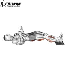 an image of a man doing push ups on the floor with text that reads x - fitness