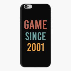 a phone case with the words game since 2011 on it's front and back