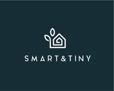 the logo for smart and tiny, a company that sells homeowner's products