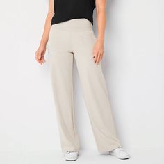 Loose Work Pants, Pull On Dress Pants, Pull On Pants Outfit, Plus Size Summer Outfits Big Stomach, Dressy Pants Outfits, Khaki Pants Outfit, Stylish Spring Outfit, Linen Pants Outfit, Flamboyant Natural