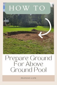 Prepare ground for Intex Pool Outdoor Above Ground Pool Ideas, Above The Ground Pool, Diy Above Ground Pool Landscaping, Installing Above Ground Pool, Intex Above Ground Pools, Diy Landscaping Ideas, Diy Above Ground Pool, Round Above Ground Pool, Piscina Intex