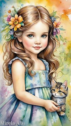 Paige Halliwell, Mirela Anton, Child Doll, Dream Art, Anton, Cute Drawings, Castle, Dolls, Cake