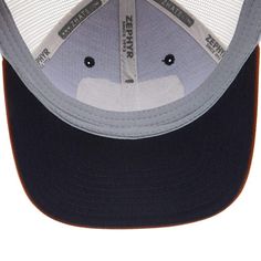 the new era snapback hat in grey and navy