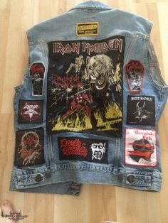 BerrLord's Turbonegro, Cirith Ungol, Motörhead, Second vest Battle Jacket | TShirtSlayer Spider Outfit, Cirith Ungol, Metal Vest, Rocker Jacket, Battle Jackets, Battle Vest, Punk Fashion Diy, Combat Jacket, Patch Pants