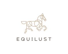 the logo for equillust, an artisan shop that sells handmade items