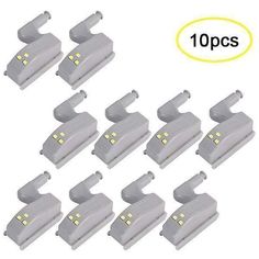 12 pack white led car door light bulbs