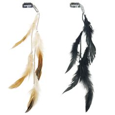 PRICES MAY VARY. Package Includes: You will receive 2 pcs feather clip comb in different styles, approx 13 inch in length. Material: The boho feather clips for hair are made of quality feathers, rope, beads and metal. Each feather has been carefully selected, it is light weight and no damage your hair. Versatile Feather Hair Clip: Feather extension for hair can be widely applied in many occasions, such as parties, weddings, performances, role playing, festivals, carnivals, costume parties and da Party Decor Diy, Boho Hair Accessories, Feather Extensions, Feather Hair Clips, Hair Accessories Boho, Boho Hair, Feather Hair, Boho Feathers, Costume Parties