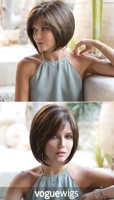 Explore the latest in women's hairstyles with our exclusive gallery & video featuring the top 50 short bob hairstyles for 2024! Whether you're into choppy layers, curly bobs, or asymmetrical cuts, we've got you covered. From classic bob haircuts to trendy 90s-inspired styles, find the perfect look for you. Don't miss out on the hottest bob hairstyles for fine hair and bob haircuts with bangs. Elevate Buy Wigs, Short Straight Bob, Monofilament Wigs, Latest Short Hairstyles, Bob With Bangs, Pixie Bob, Hair Collection, Short Bob Hairstyles, Wig Cap