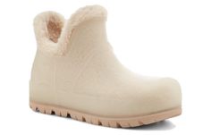 (WMNS) UGG Raincloud Clear Boot 'Natural' 1132070-NAT Clear Boots, Cozy Boots, Cold Weather Boots, Woven Labels, Timberland Boots, Stylish Sneakers, Ugg Boots, Shoe Collection, Water Repellent