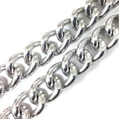 "✦Material: Aluminum, Silver Plated ✦Color: Silver ✦Shape: Curb Link Chain, Cable Chain, Oval Chain ✦Chain Size: 23x17mm ✦Necklace Length: 18\" inches ✦Quantity: Sold by the foot, One feet per unit price;   You order will cut the # of feet from the spool, NOT whole spool! Thanks~! ♕Beautiful & High Quality Chains♕ You will receive the same quality as you see in the pictures. Please Note: The color may appear slightly different on your monitor due to variations in color calibration settings. Kindly allow for a measurement error of 0.2-0.5mm, which may arise from different measurement methods. If you have any inquiries about wholesale orders or any other questions, please do not hesitate to reach out to us. *We appreciate your understanding and thank you for choosing our products!" Chain Link Necklace, Color Calibration, Electronic Items, Cable Chain, Chains Jewelry, Silver Chain, Silver Plate, Necklace Lengths, Chain Necklace