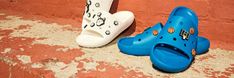 Toddler Classic Lined Glitter Clog - Crocs