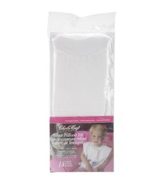 CHARLES CRAFT - Pullover Velour Toddler Bib features an easy - to - stitch 14 count aida panel and high - thread count velour Ideal for ages 6 months to 3 years This comfortable, stretchy cotton neckband slips easily over toddler's head Size: 195Hx12W Imported