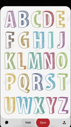 colorful crayon alphabet letters and numbers with clippings on the upper part